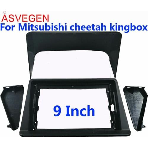 Asvegen Car Radio Fascia Frame For Mitsubishi cheetah kingbox Car Dvd Frame Install Panel Dash Mount Installation Dashboard