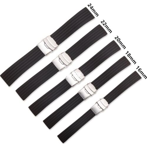 New Silicone Strap 20mm 22mm 24mm for Samsung Galaxy Watch 46mm 42mm Watchband 18mm 16mm Watch Bracelet 20mm 22mm for Gear S3