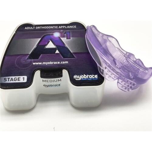A1 Medium Brace Dental Orthodontic Trainer Force to Align The Teeth Myobrace for Adult Correct Poor Habits