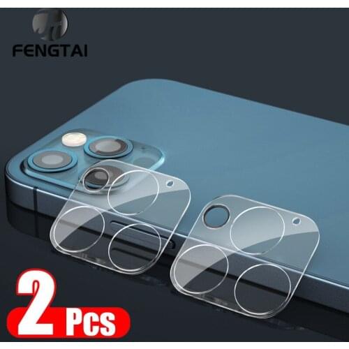2Pcs Protective Glass for IPhone 11 12 Pro Max Mini Camera Protector Glass IPhone 11 12 Promax 11Pro 12Pro 12mini Tempered Glass