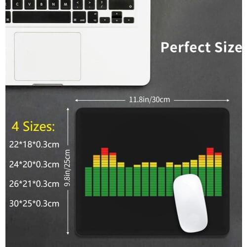 Sound Analyzer-Music Production And Engineering Mouse Pad 840 Music Production Hiphop