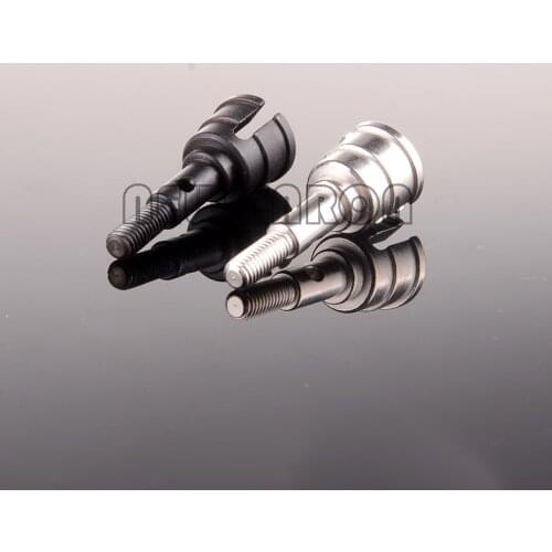 1:10 2Pc Aluminum Steering Wheel Axle Shaft #530981 For Rc Model Car 1/10 FS Racing Monster Truck Bigfoot Buggy Upgraded Parts