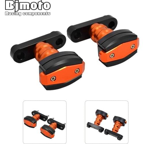 1Pair Motorcycle Frame CNC Sliders Crash Pad Cover Protector Guard For DUKE390 2013-2018 DUKE200 Duke125 Duke200