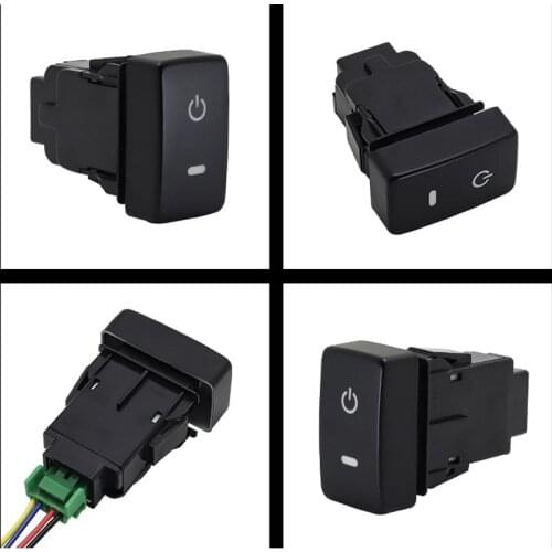 1PC BSM DRL LED Heating Rearview Parking radar power supply Steering Sheel Switch Button For Honda Civic 12 -14 Accord CRV Fit