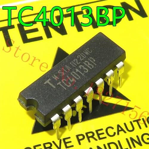 1pcs/lot CD4013BR CD4013 TC4013BP TC4013BAP DIP14 In Stock