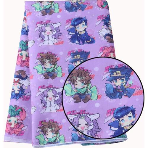 140X50 Cm Ghibli Diy Fantasy Adventure Cartoon Polyester Katoen Patchwork Organisatie Kids Thuis Textiel Naaien Poppenkleertjes