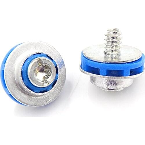 4pcs Blue Screws For HP 3.5 HDD DC7800 DC7900 8000 8100 Z400 Z600 Screws Isolation Grommet 450712-001 Mute Mounting