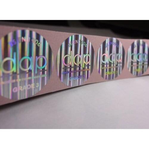 Free design ! secure genuine custom hologram printing label sticker , void if removed