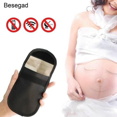 Besegad Mobile Cell Phone Car Key Signal Blocker Blocking Case Privacy Pouch Bag Sleeve for Anti-tracking Anti-spying