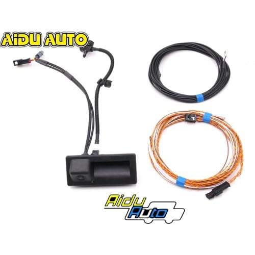 FOR Skoda Octavia 3 5E - High Line Rear View Camera KIT With Guidance Lines