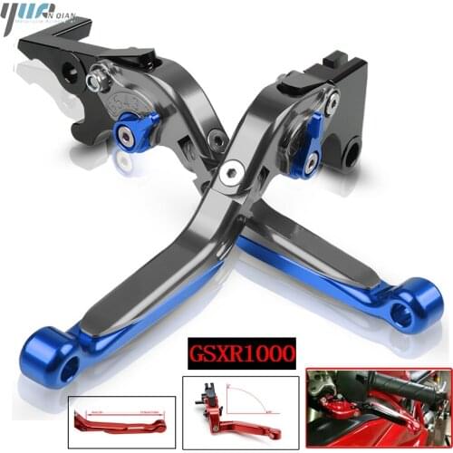 FOR SUZUKI GSXR1000 GSX-R1000 GSX-R 1000 GSXR 1000 2009-2019 2018 2017 2016 Motorcycle Brake Clutch Levers Extendable Adjustable