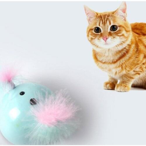 Lovely Puppy Plaything Pet Toy Electronic Cat Toy Automatic Interactive Funny Pet Sensation Toys for Pet Cat Toy Supplies