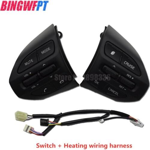 Steering Wheel Button OEM 96720H8010 For KIA K2 RIO 1.4L 1.6L 2016 2017 2018 Bluetooth Phone Cruise Control Volume