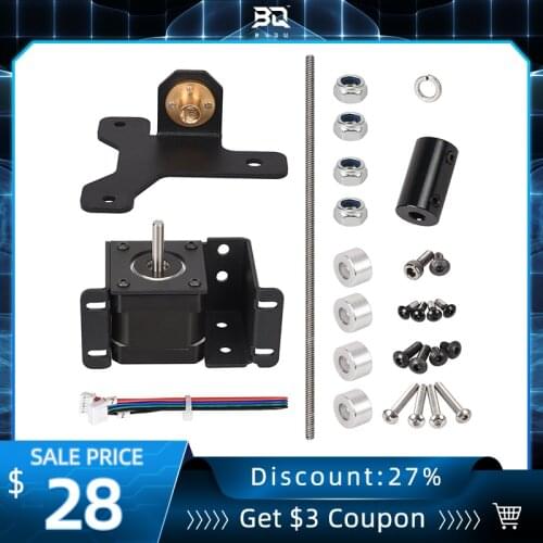 BIQU Dual Z Axis Lead Screw Upgrade Kits B1 3D Printer Accessories Connect Stepper Motor Make The Machine Stronger