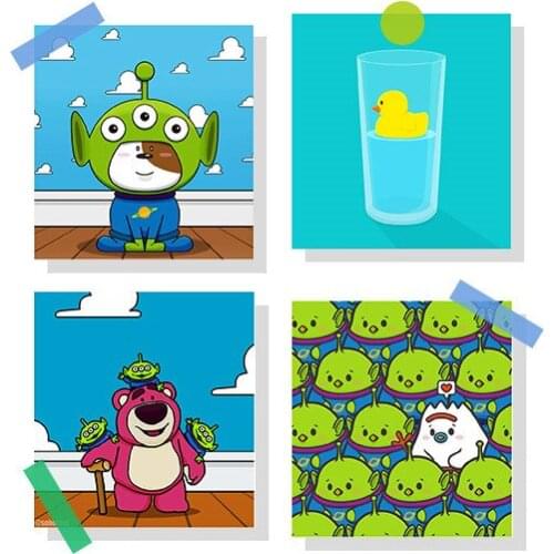 12pcs Fun cartoon illustration Stickers Crafts And Scrapbooking stickers book Student label Decorative sticker kids toys