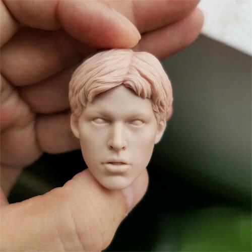 Unpainted 1/6 Scale Movie Star Character Female Killer Head Sculpt Model Head Action Figure Dolls For Hot Toys Figure Body No.64