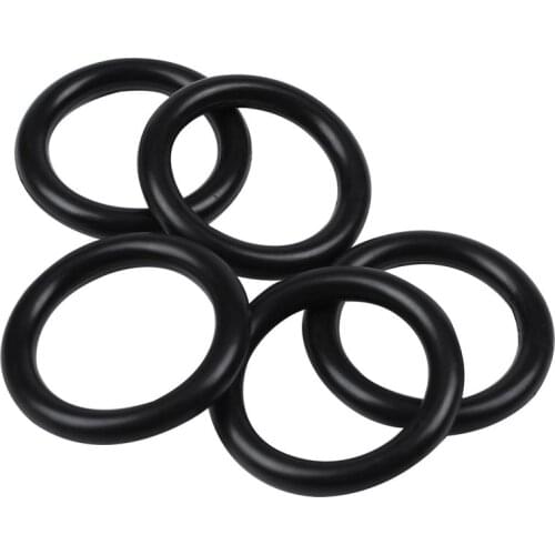 New 5 pieces 35mm x 5mm rubber O ring oil seal sealing washer black