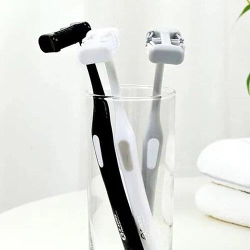 Popular Six Side Care Comprehensive Nursing Toothbrush Soft Hair All Wrapped U-Shaped Toothbrush for Household Cleaning
