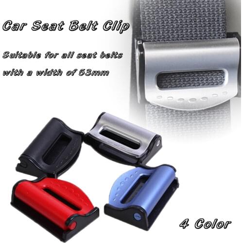 Universal 2pcs Car Seat Belt Clip Seatbelt Adjuster Comfort Auto Shoulder Neck Strap Positioner Clips Seat belt buckle