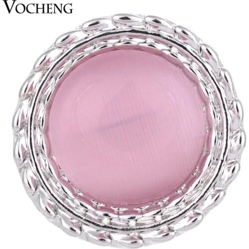 Vocheng Snap Charms 2 Colors Rhinestone 18mm Glam Charms Jewelry Vn-1329