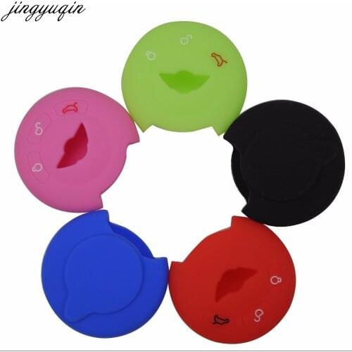 Jingyuqin Replacement 3 Button Remote Smart Card Key Cover Case Fob Case For BMW Mini Cooper Auto Silicone