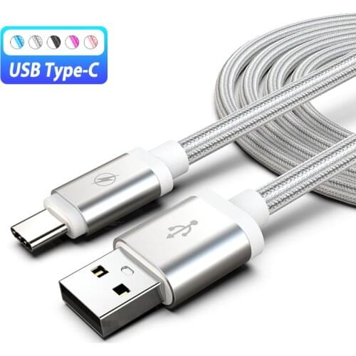 USB Type C Charger Cable 3m USB-C Usbc Charging Cable Wires for Huawei Mate 30 Pro Samsung Galaxy A71 A51 A90 Google Pixel 4 XL