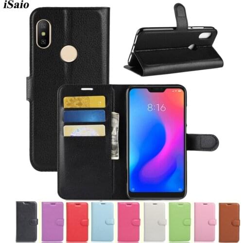 For Xiaomi Redmi Note 6 Pro Wallet Case Flip Leather Cover Xiomi Xiami Redmi Note 6 Pro Note6 6Pro Phone Case TPU Card Holders