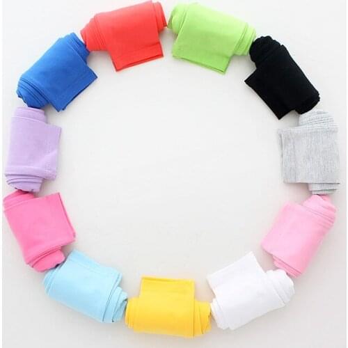 2020 Summer Autumn Cotton Girls Leggings Candy Color Kids Pants Children Trousers Girls Bottoming Pants Clothes 2-11y