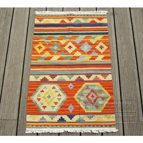 KILIM Kilim imports pure wool handmade mattresses carpet thin section braided door mats with spike tapestry 59gc149yg4