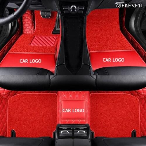QIEKERETI Custom Car Floor Mats for BAIC MOTOR all models BJ40 BJ80 BJ20 D20 D70 D50 D60 X25 X55 X65 CC 35 BW007 foot mats