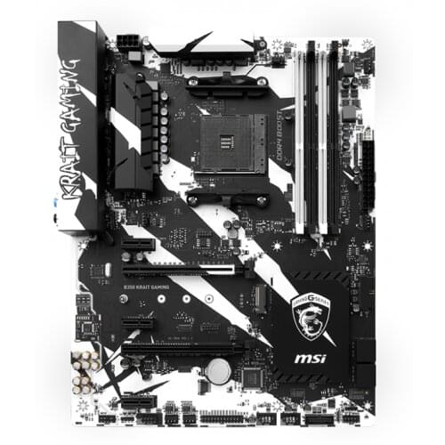 For MSI B350 KRAIT GAMING Desktop Motherboard Socket AM4 DDR4 For AMD B450M M.2 USB3.0 Original Used Mainboard
