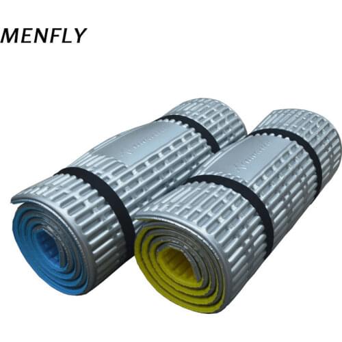 MENFLY Camping Mattress Aluminum Foil Moisture-proof Mat Tent Sleeping Washboard Cushion Sandy Beach Picnic Hiking Storage Pad