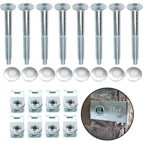 Truck Bed Mounting Hardware Set for W708605-S436 W709424-S901 Parts Accessories Durable