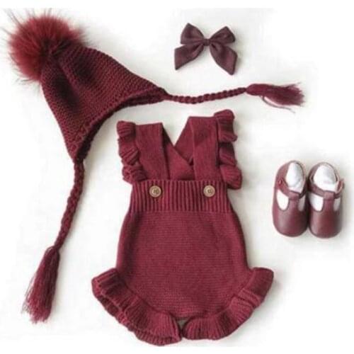 Autumn Baby Girls Rompers Cotton Infant Baby Girl Romper Newborn Baby Girl Knitted Clothes Baby Boys Rompers Brand Jumpsuit