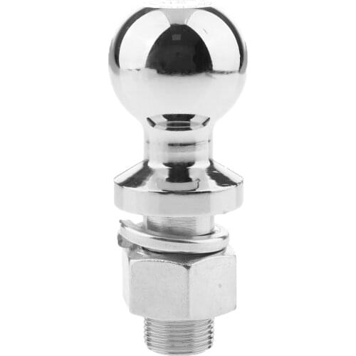 Trailer Hitch Ball in Chrome - Gross Load 3500lbs Ball 2'' Shank 1