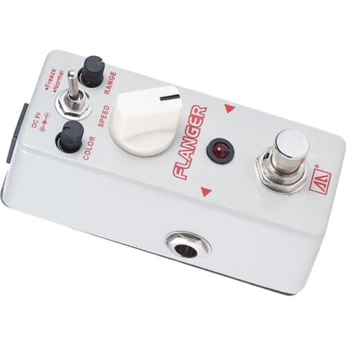Tooyful Durable Aluminum Alloy DC 9V Electric Guitar Effect Pedal Freeze Normal Modes Effects