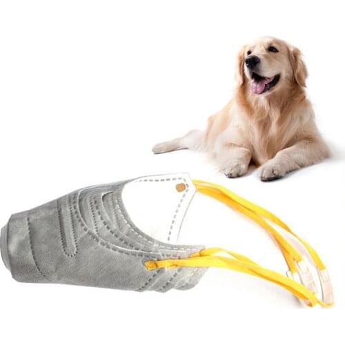 Dog Training Product Pet Dog Adjustable Mask Mesh Breathable Anti Bite Chew Muzzles Small Large Dog Mouth Muzzle