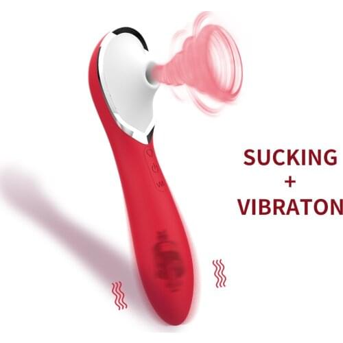 Vagina Sucking Vibrator for Women G Spot Dildo Clitoris Stimulator Nipple Sucking Blowjob Adult Masturbator