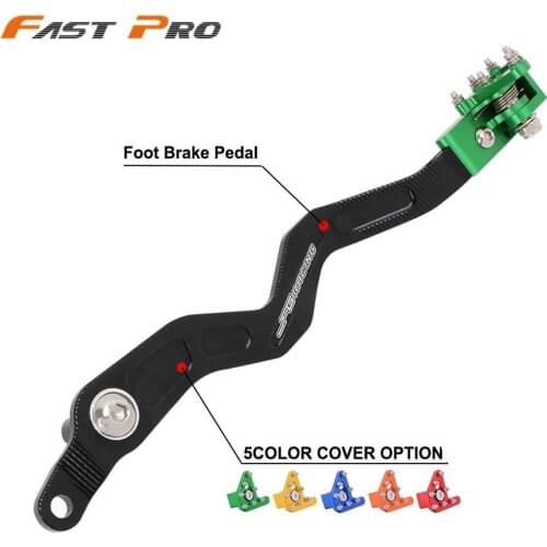 Motorcycle CNC Rear Foot Brake Pedal Lever For Kawasaki KLX300R 2020 KLX250 D-Tracker 2001 2002 2003 2004 2005-2020 KLX 250 300R