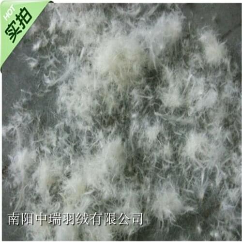 15%white duck down & coat clothing semi finished filling compound & super soft velvet 250g price