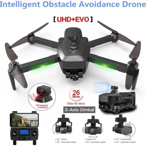 2021 NEW 4K Drone With Camera HD Laser Obstacle Avoidance 3-Axis Gimbal 5G WiFi FPV Dron GPS Quadcopter Professional Drones