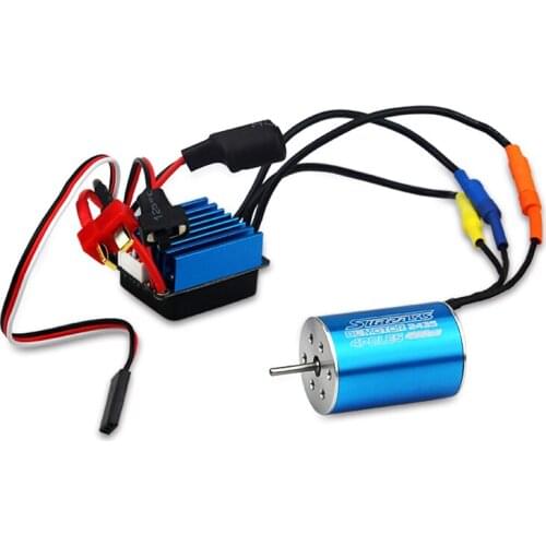 2435 non-inductive motor motor package 25A car anti-splash water brushless ESC electronic governor 4500Kv