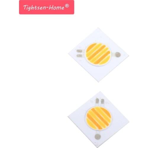 5PCS 22MM Double color LED COB chip Light Source Module 3000-6500K dimmable Round On Board 12W COB for led light spotlight bulb