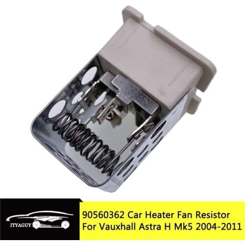 90560362 Car Heater Blower Fan Resistor Motor 52475432 93180051 For Vauxhall Opel Zafira Astra H MK5 2004-2011 1845795 1845796