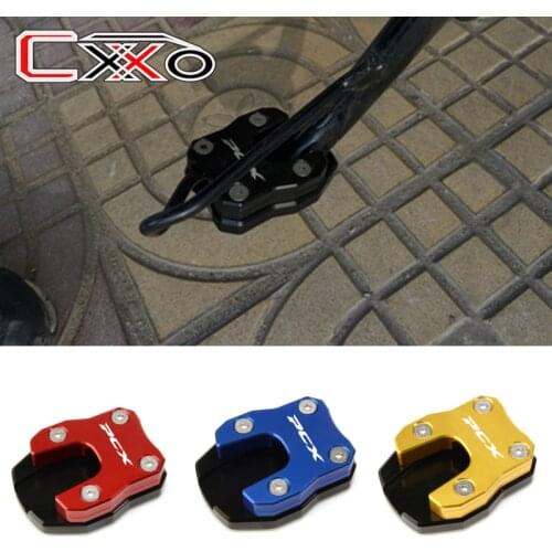 Motorcycle Accessorie New Kickstand Sidestand Stand Extension Enlarger Pad Fit For HONDA PCX 125 PCX 150 PCX125 PCX150 2014-2020