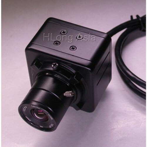 Box style AHD-M / CVBS 1/3" Sony CMOS IMX238 image sensor XM531 CCTV camera module built-in IRC filter CS 3MP LENs OSD cable