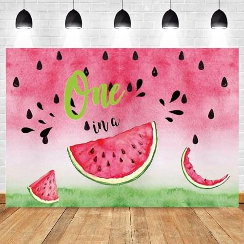 Yeele Watermelon Backdrop Summer Newborn Baby Shower Birthday Party Photography Background Photo Studio Photozone Photophone