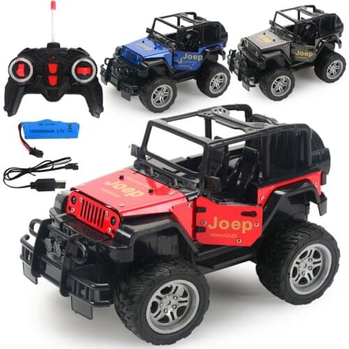 1:18 Alloy Dirt Bike RC Car Lights Electric Radio Remote Control Drift SUV Off-road Vehicles Cars Models Toys for Children RC009