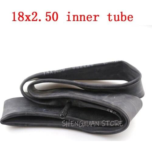 InnerTube 18 x 2.50 with a Bent Angle Valve Stem fit many gas electric scooters and e-Bike 18x2.5 inner tube High quality