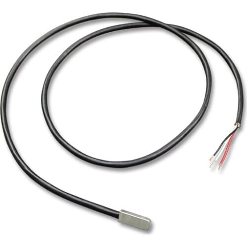 Adhesive DS18B20 High Temperature Miniature Surface Temperature Sensor Waterproof Silicone Shielded Wire Patch Probe